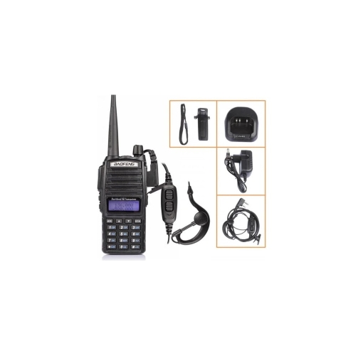 Baofeng Kulaklık Hediyeli Baofeng Uv 82 Telsiz Dual Bant El Telsizi