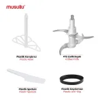 MUSULLU RONDO DOĞRAYICI - 2 Litre msl-1221-2