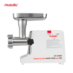 Musullu Et Kıyma, İçli Köfte, Salça, Sosis, Sucuk Makinesi 1800W