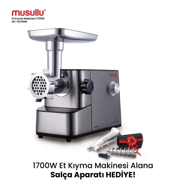 Musullu 1700W mt-g1700m Et Kıyma Makinesi