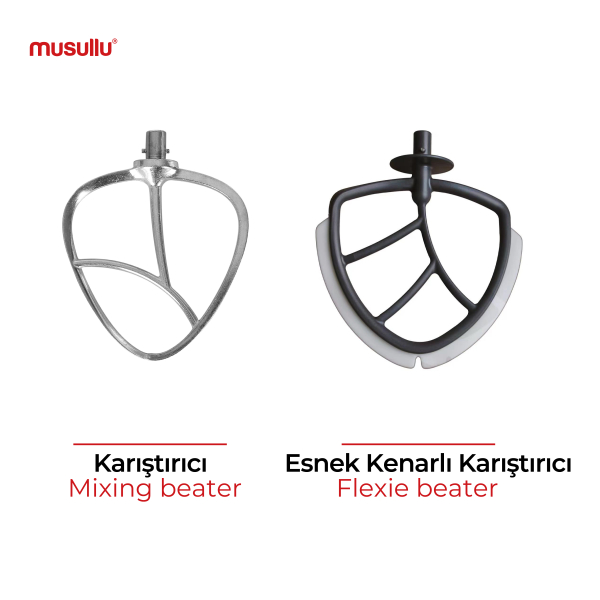 Musullu  Superchef Stand Mikser/ Mutfak Şefi 5L /1800 Watt Hamur Yoğurma Makinesi Msl-3001