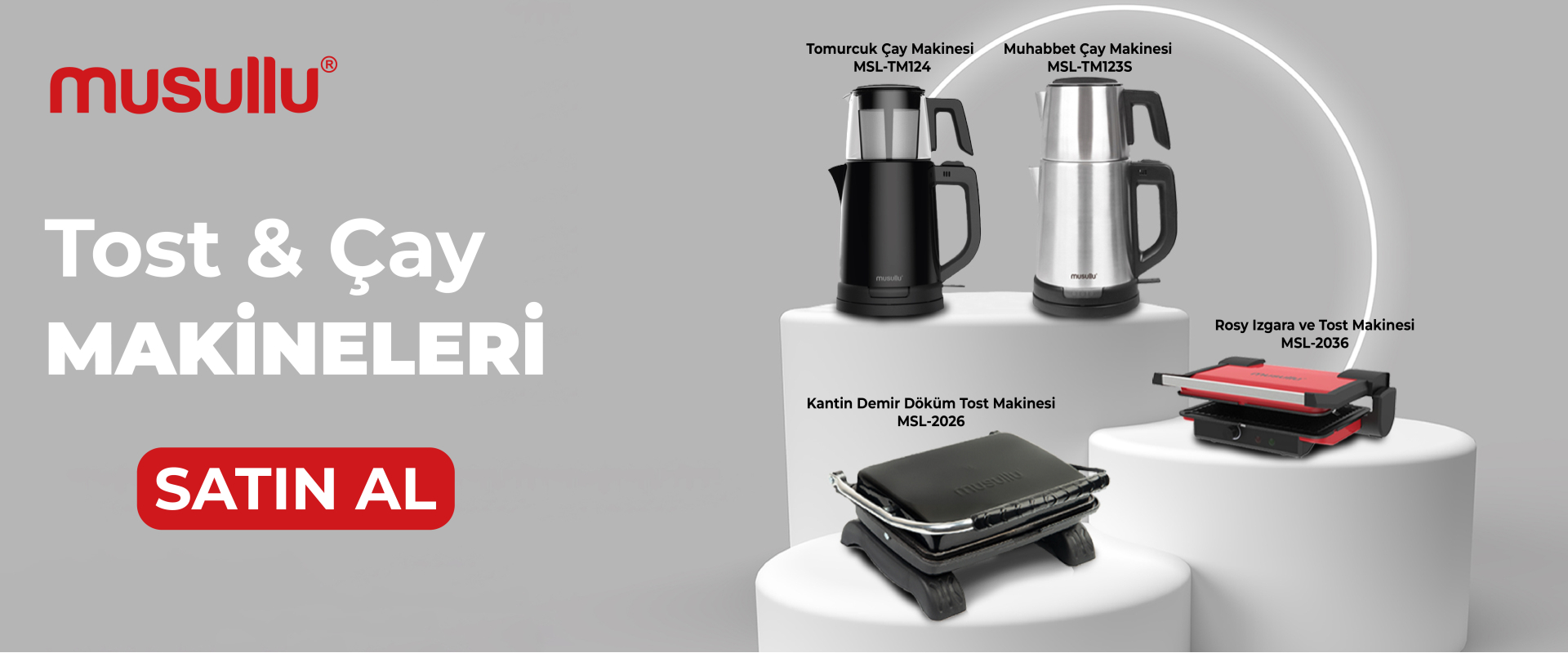 Musullu Tost ve Çay Makineleri