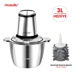 MUSULLU RONDO DOĞRAYICI - 3 Litre MSL-1222-3