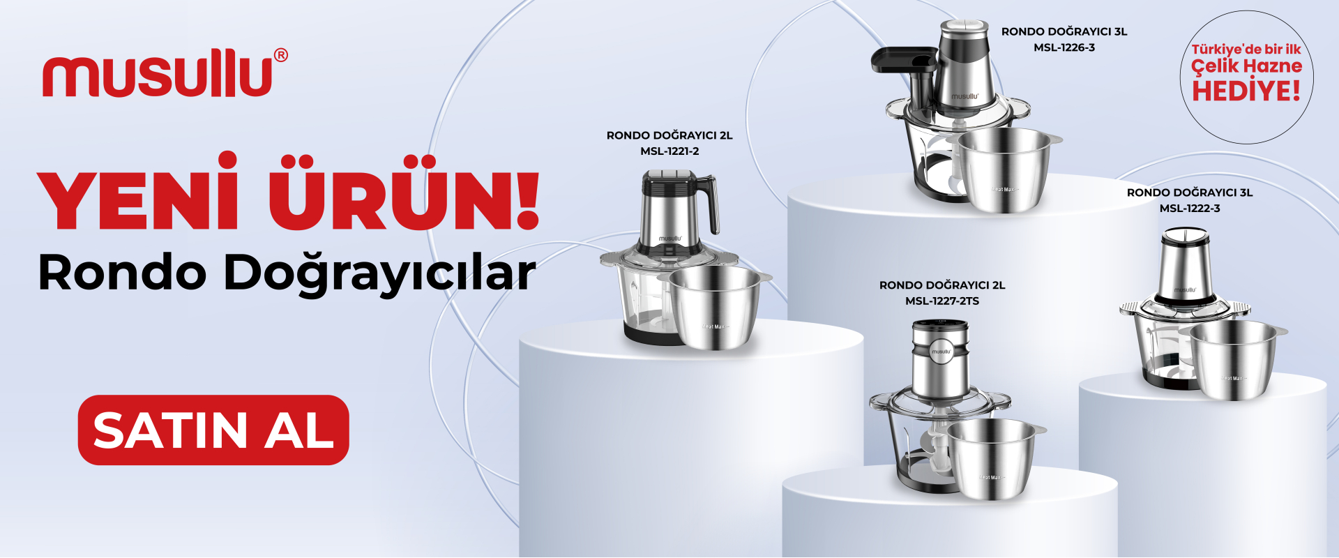 Rondo ve Doğrayıcı Çeşitleri