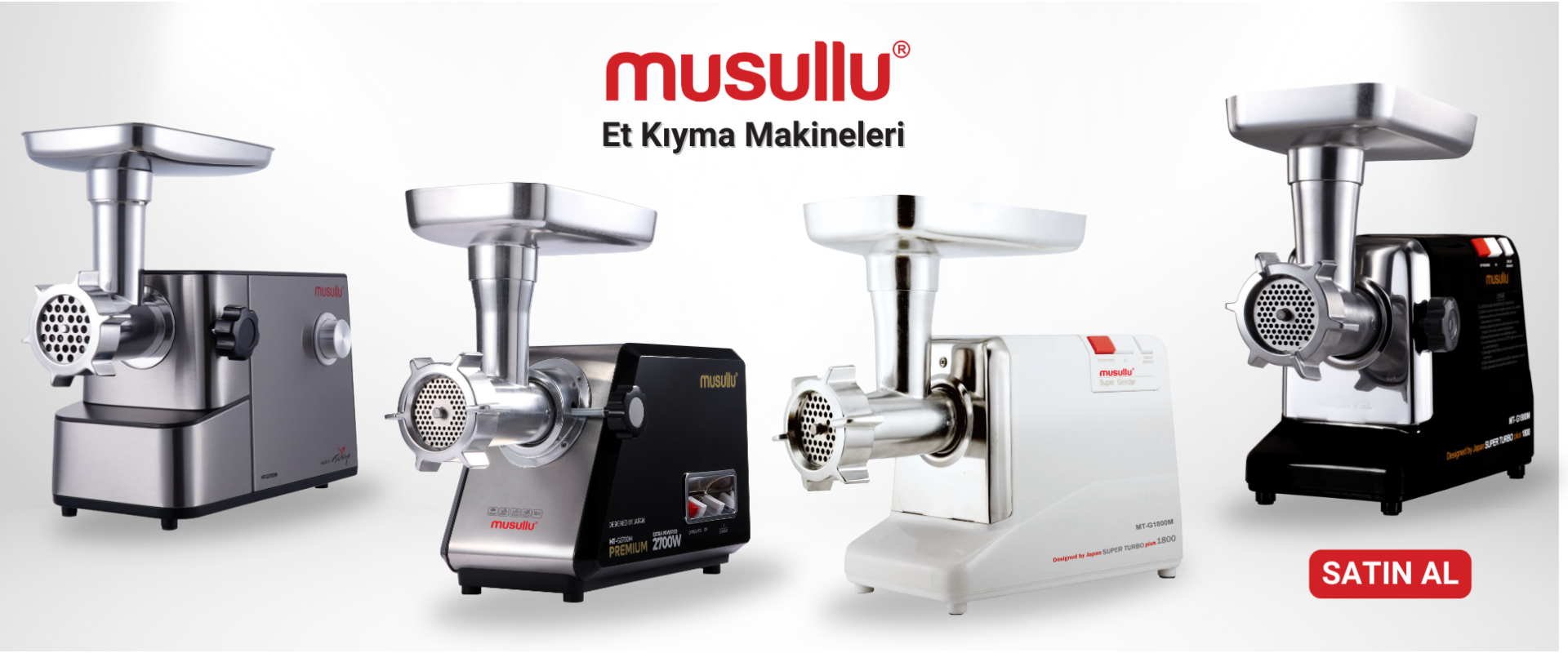 Et kıyma makineleri