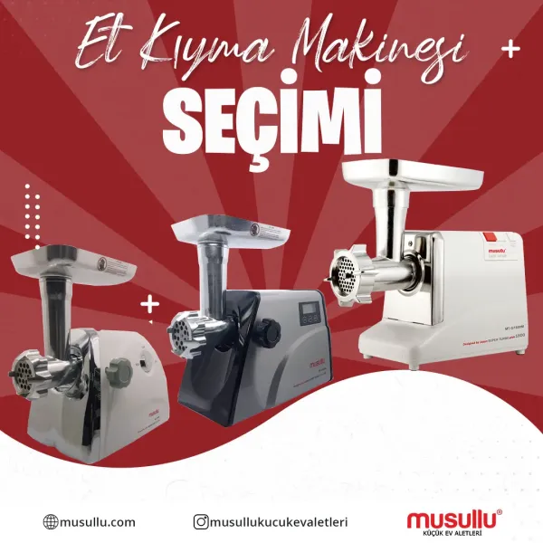 Ev Kullanımı İçin Et Kıyma Makinesi Seçimi