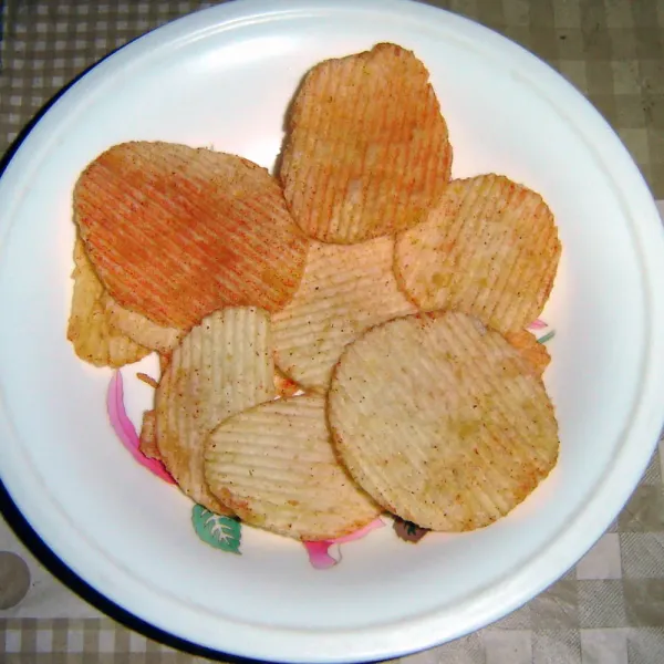 Evde Ketçaplı Ruffles Tarifi