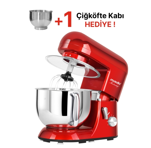 Musullu Masterchef Mutfak Şefi / Stand Mikser 6.5L 1800 Watt Hamur Yoğurma Makinesi Msl-3002