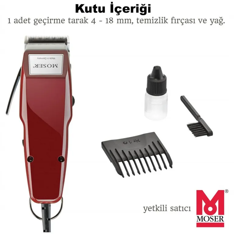 Moser Saç Sakal Kesme Makinesi Tıraş Makinesi
